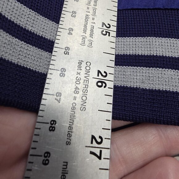 Standard Issue NYC Jacket Mens XL Blue Satin Bomber Embroidered Crane Sukajan - Picture 9 of 9